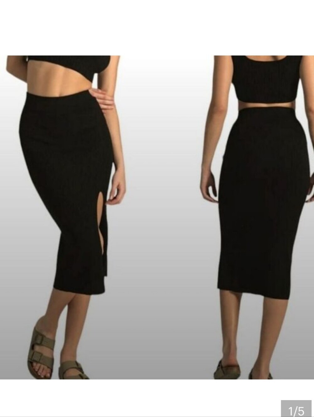 House Of Harlow Column Skirt